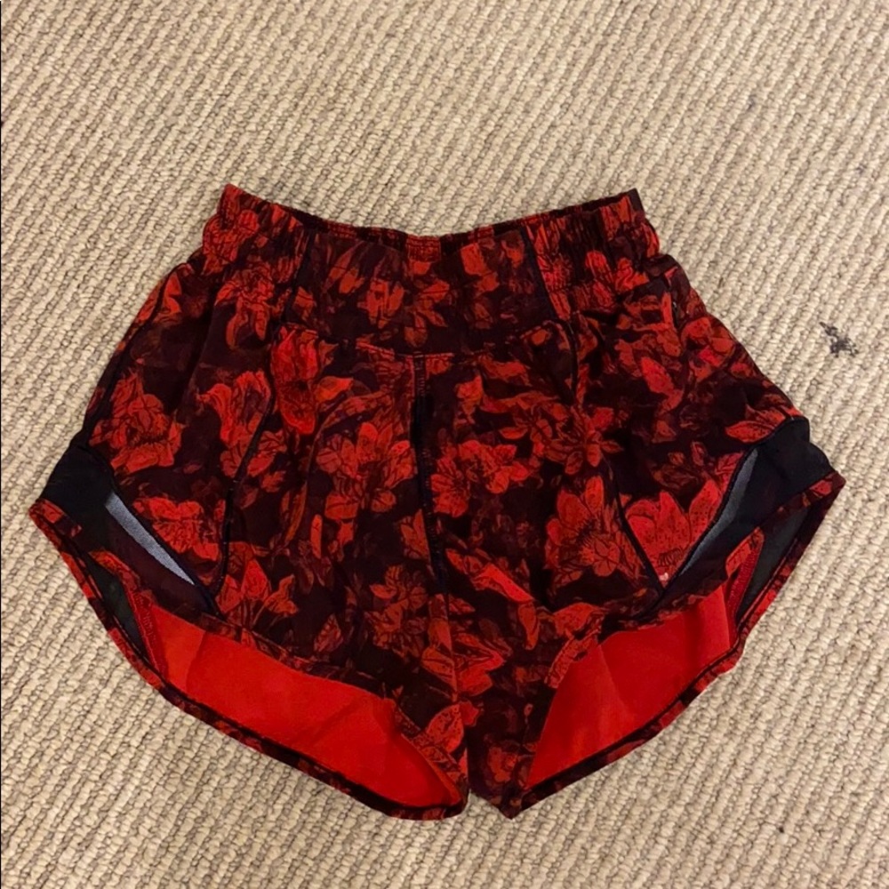 Size 2 lululemon shorts!